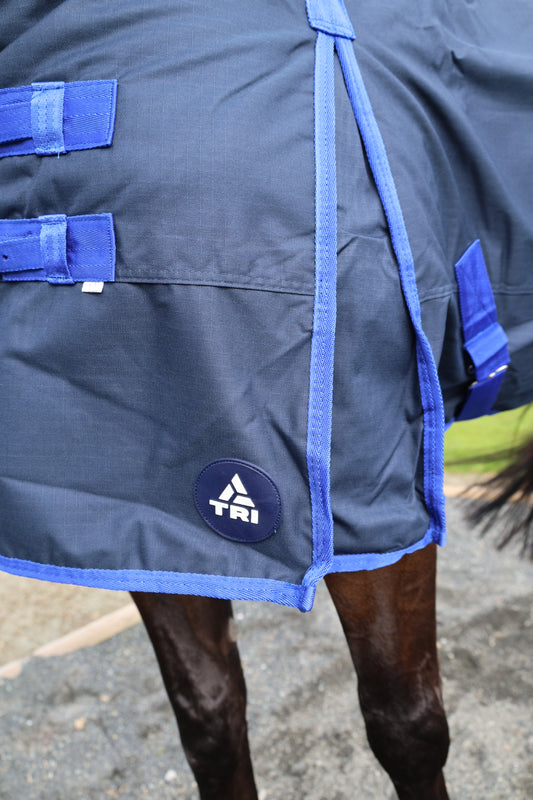 TRI Arkle Full Neck Turnout 100g Navy/Blue