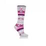 Ladies  Hedon Fairisle Heat Holder Lite Long Eq Socks