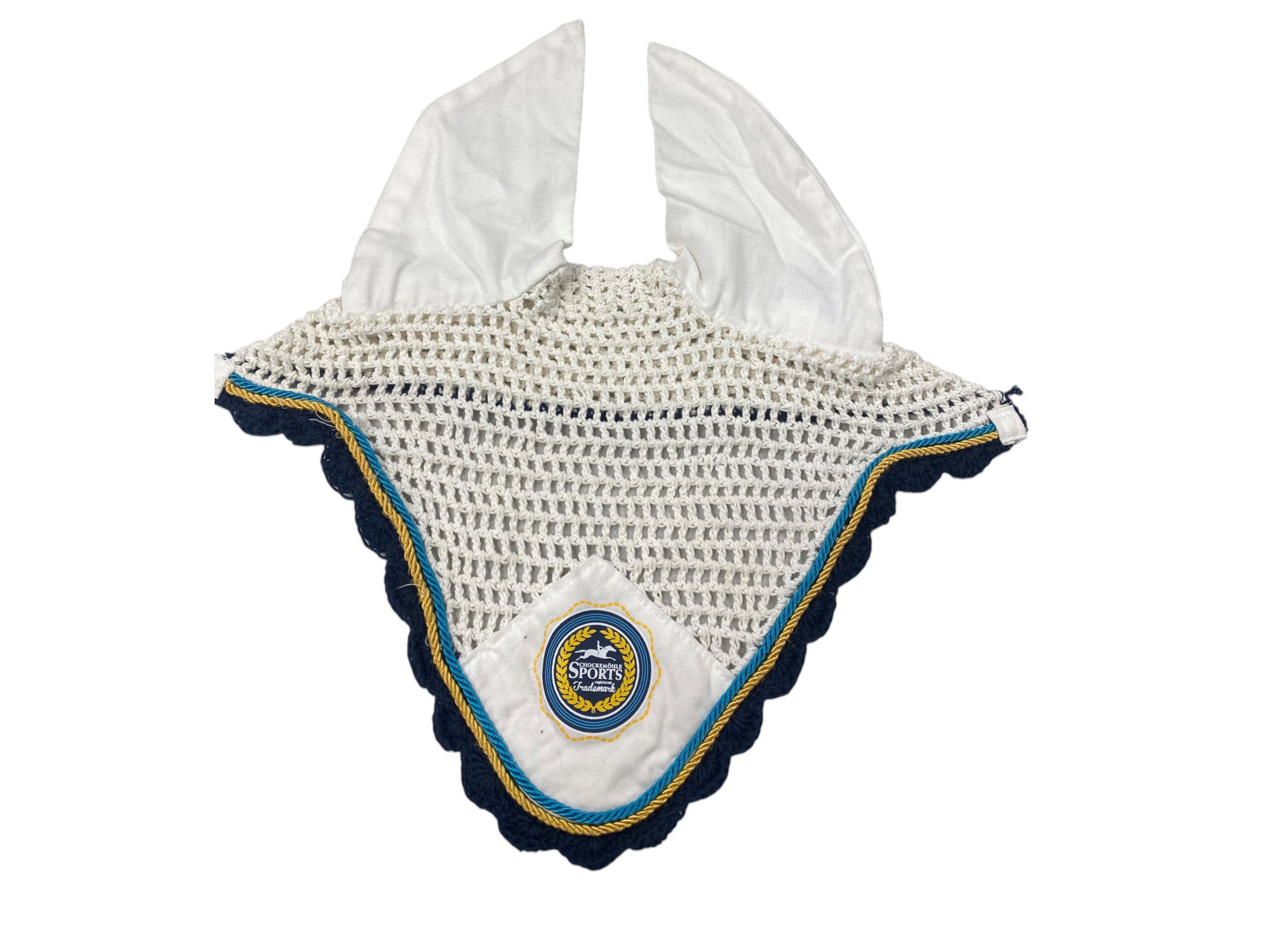 Schockemohle Fly Veil  White/Pacific