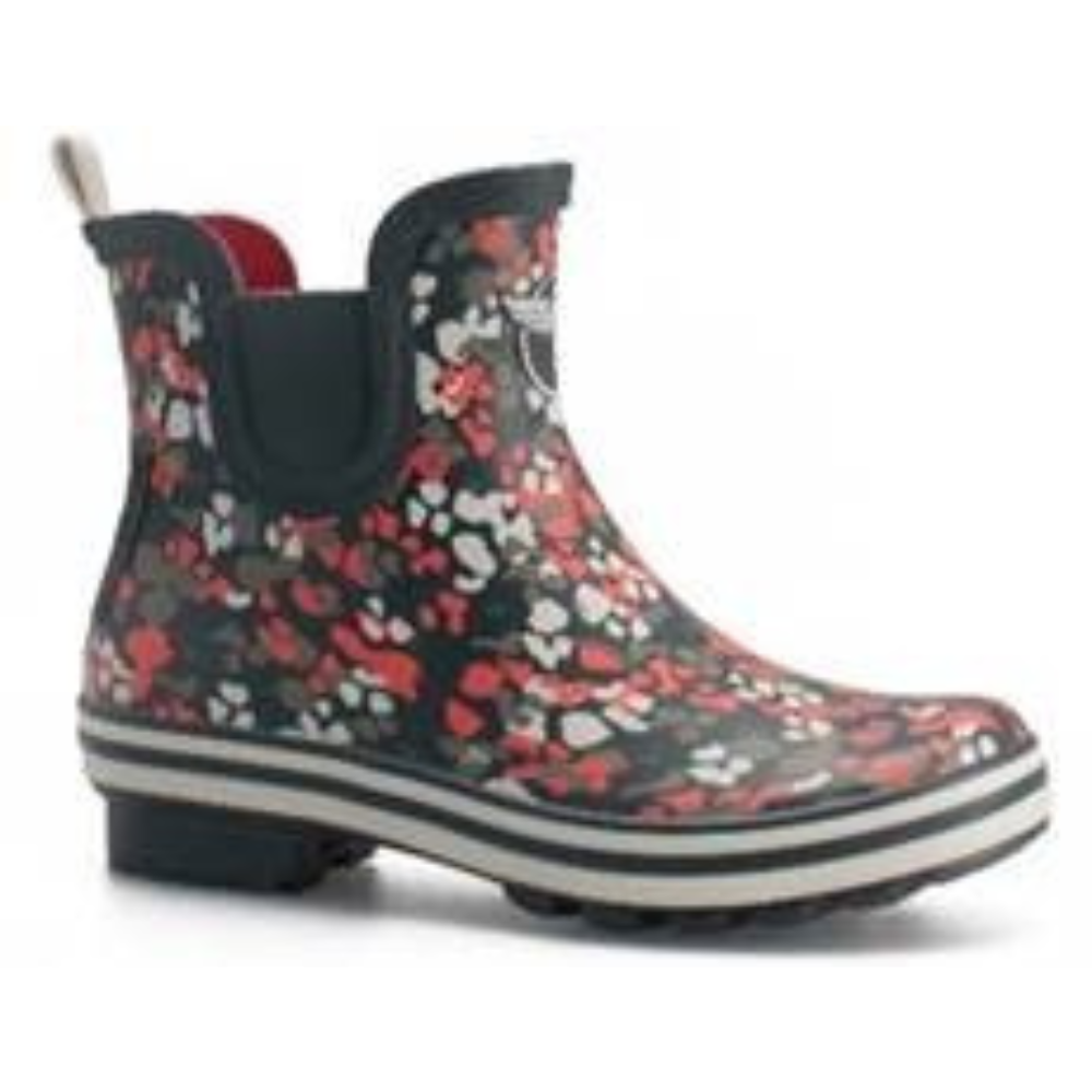 Rouchette Wmn Memories Meadow Wellies Grey Equestrian Store