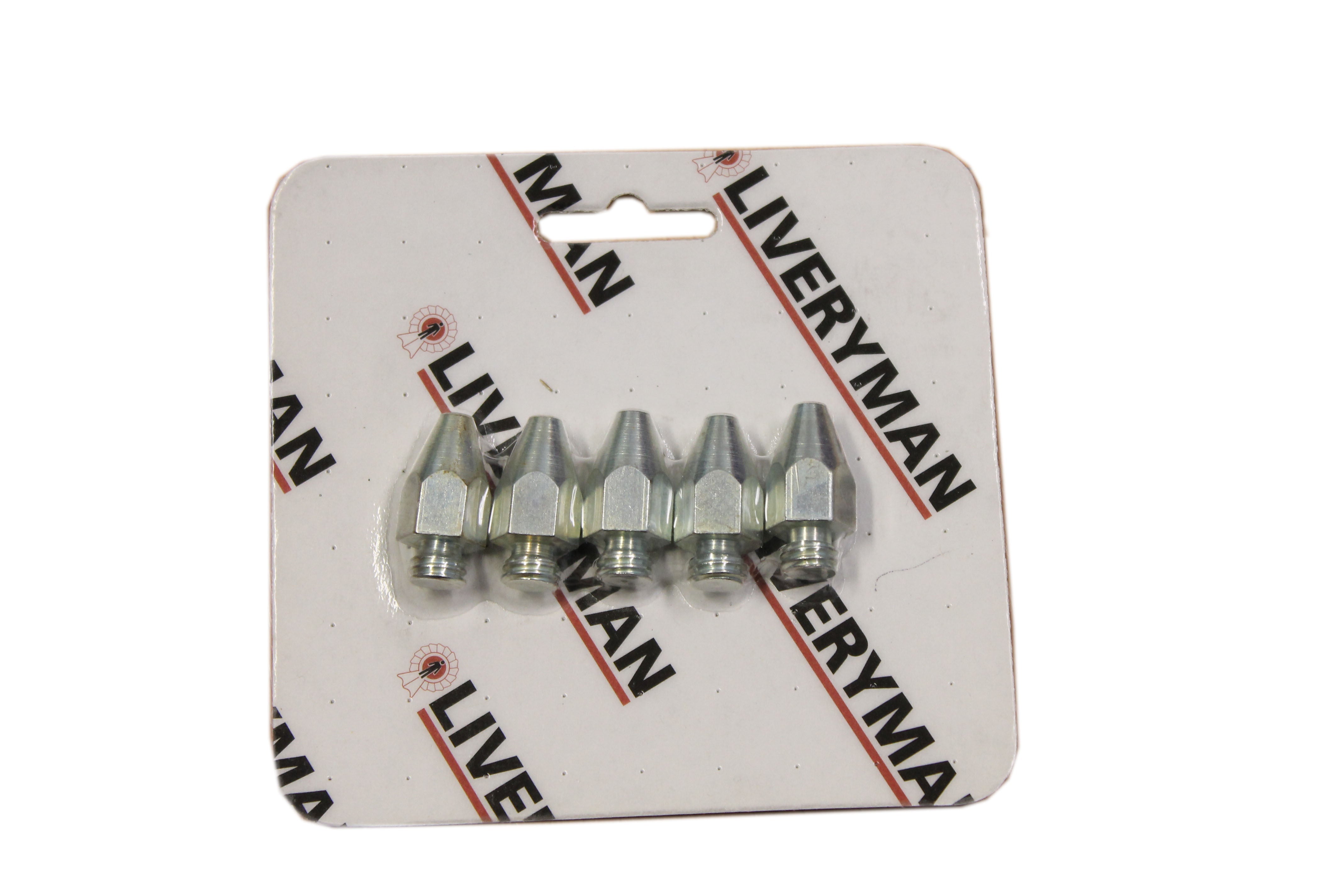 Pack of 5 Pointed Studs