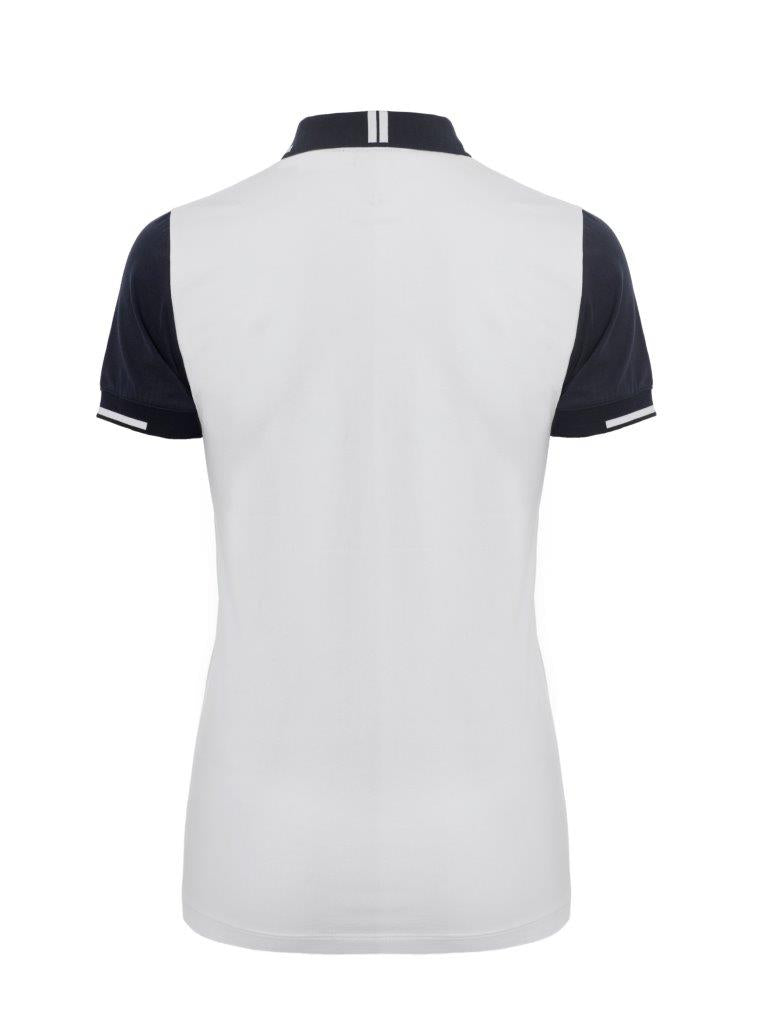 Pelosa Polo Shirt White/Navy