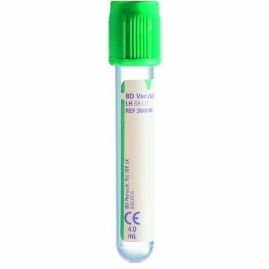 Vacutainer Lithium Heparin Tub-Green