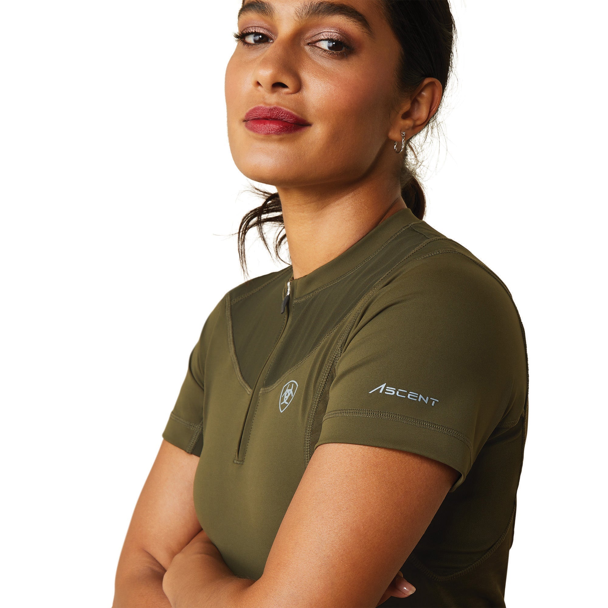 Womens Ascent Crew Base Layer