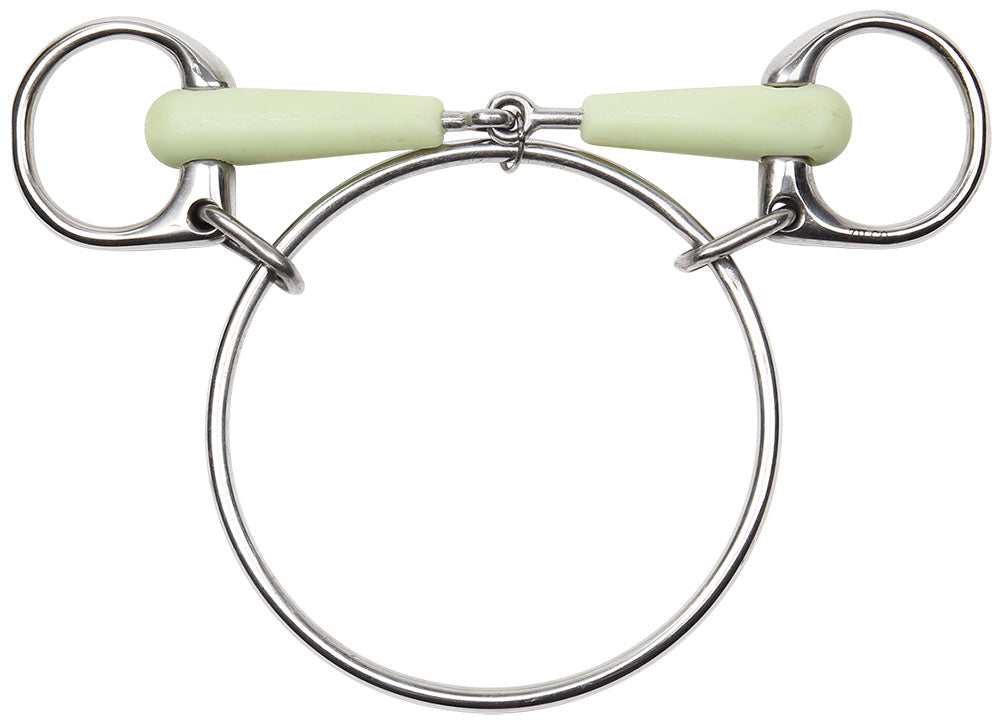Zilco White Mouth Dexter Snaffle 5" (12.5 cm)