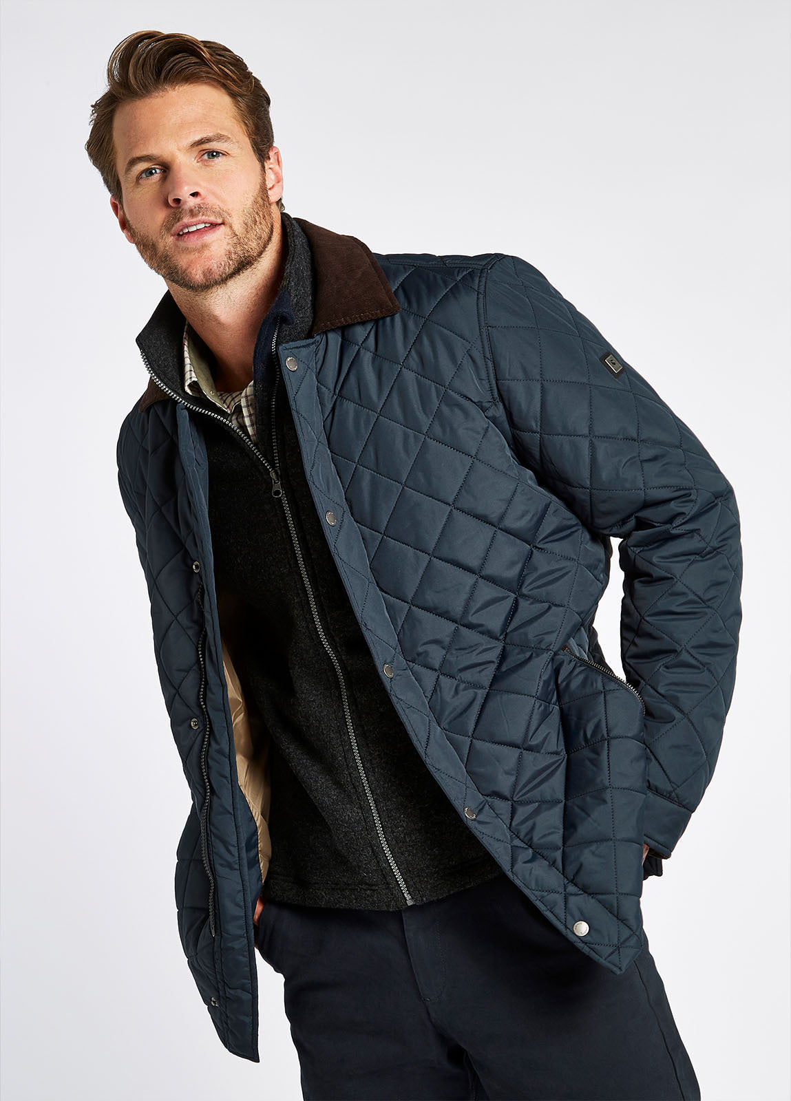 Dubarry Mountusher Quilted Jacket Navy