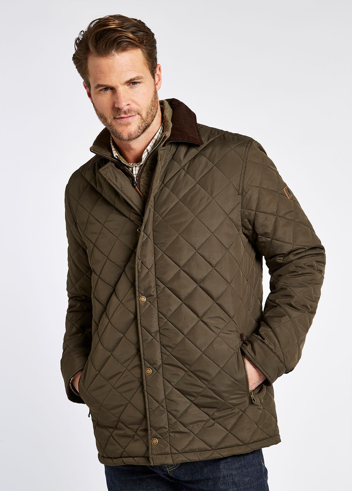 Dubarry Mountusher Quilted Jacket Olive