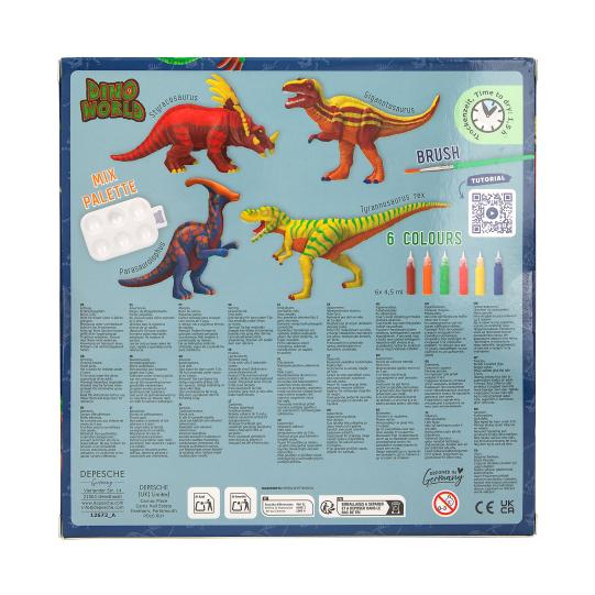 Dino World DIY Colour Your Dino