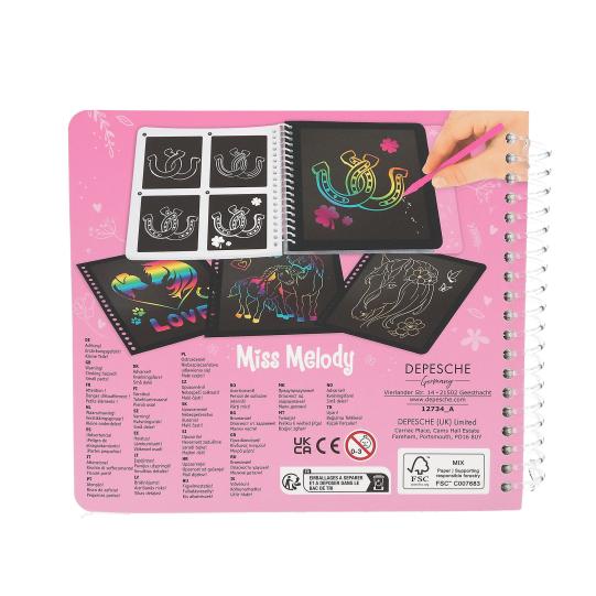 Miss Melody Mini Magic-Scratch Book