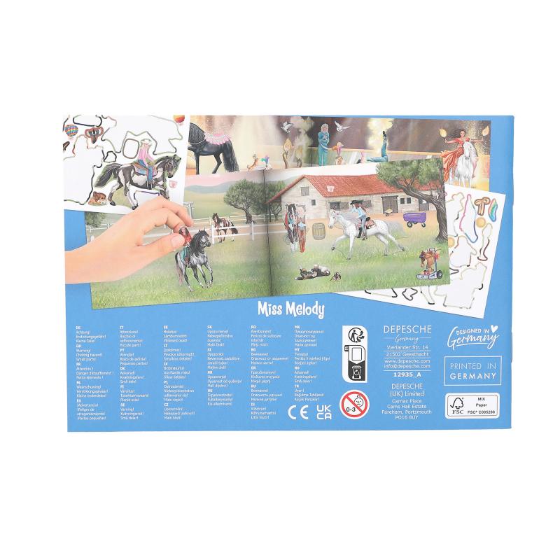 Miss Melody Stickerworld