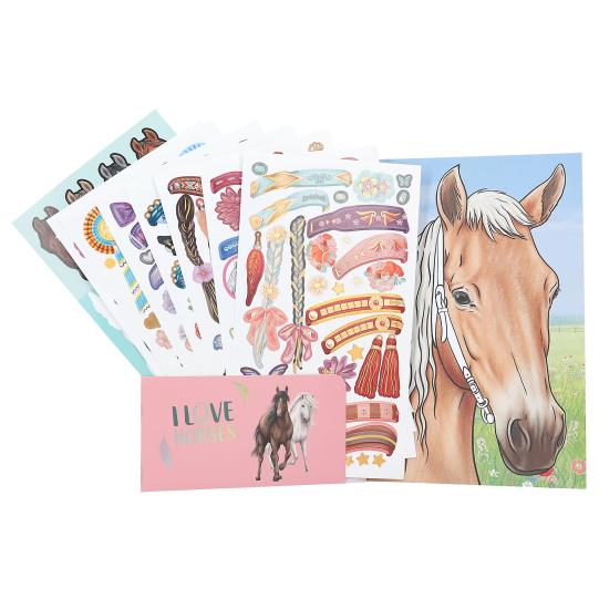 Miss Melody Horse Colouring Book