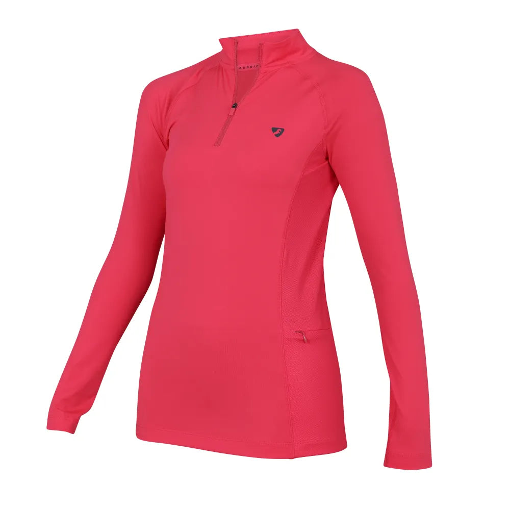 Aubrion Revive Long Sleeve Base Layer Coral