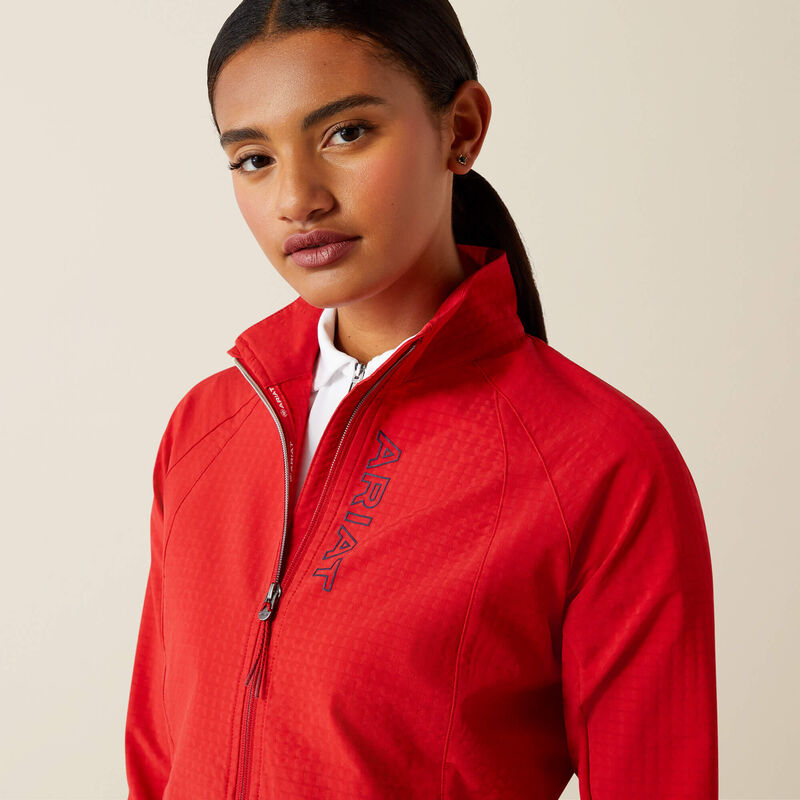 Ariat Wms Versa Team Jacket Weg Red