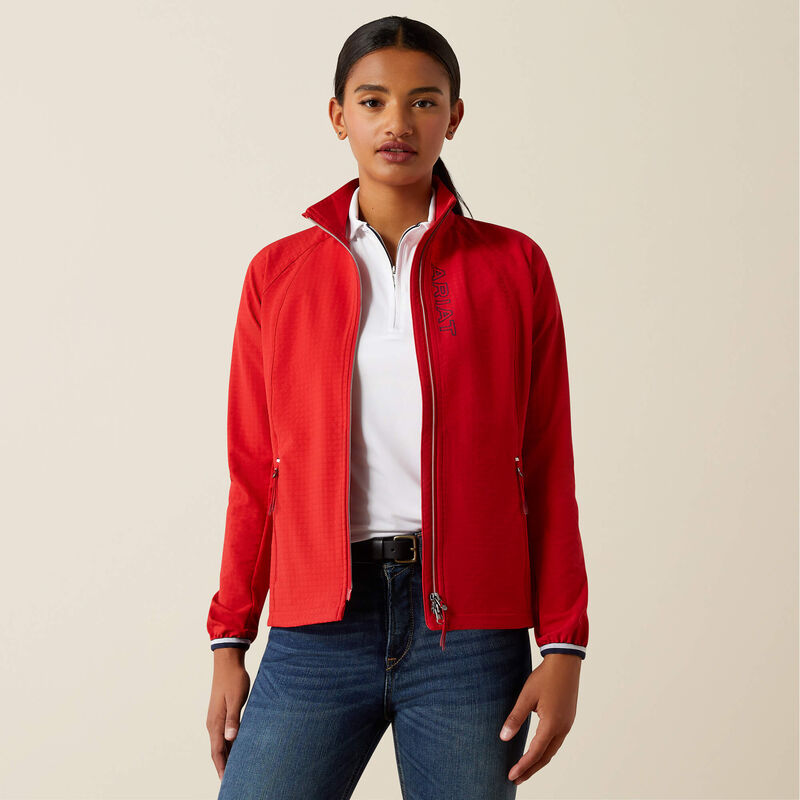 Ariat Wms Versa Team Jacket Weg Red