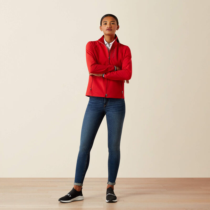 Ariat Wms Versa Team Jacket Weg Red