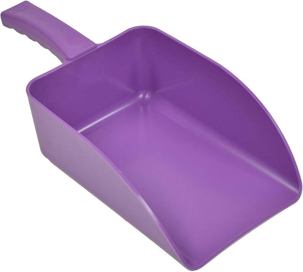 Hm Plastic Feed Scoop 1.5Kg Square Purple