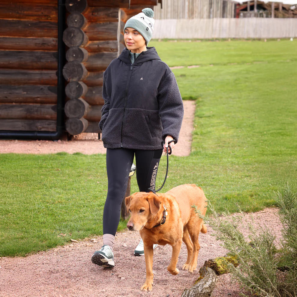 Aubrion Wmn React Sherpa Fleece Jacket Shadow