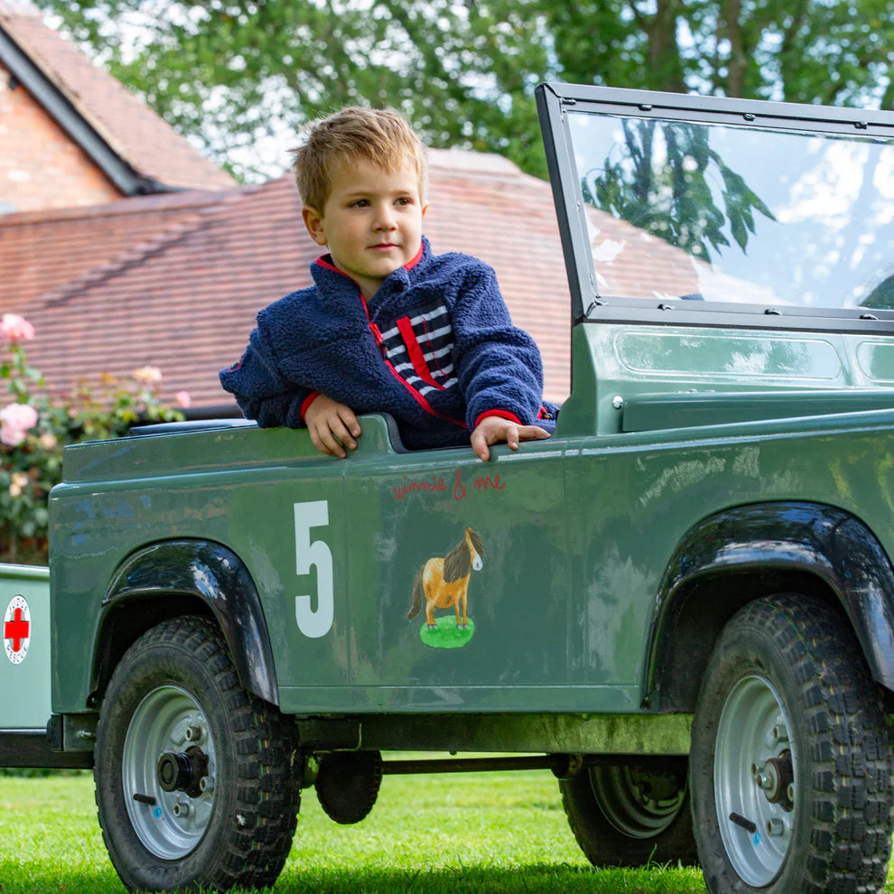 Winnie & Me Child Fleece Navy