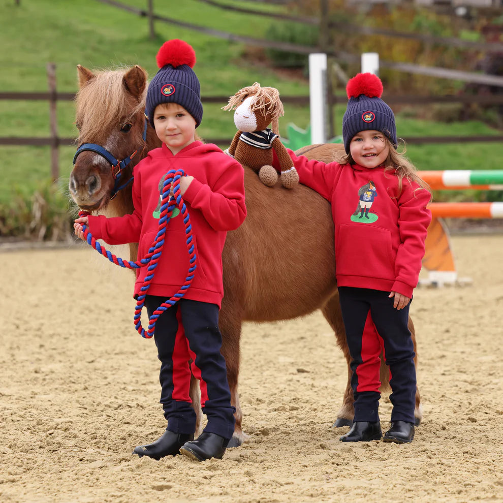 Winnie & Me Child Hoodie Red