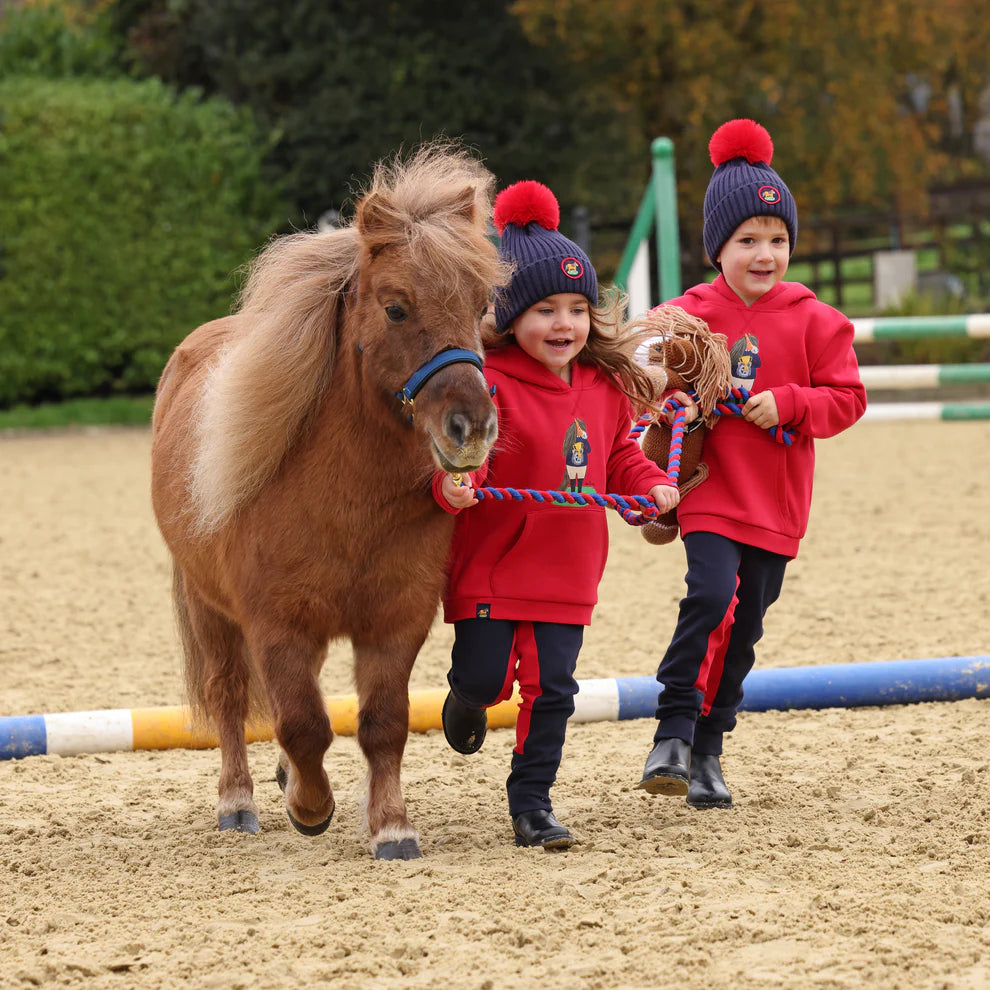 Winnie & Me Child Bobble Hat Navy
