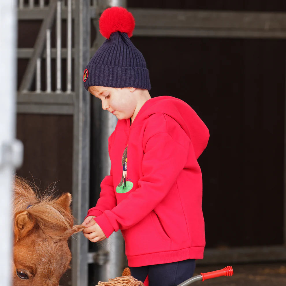 Winnie & Me Child Hoodie Red