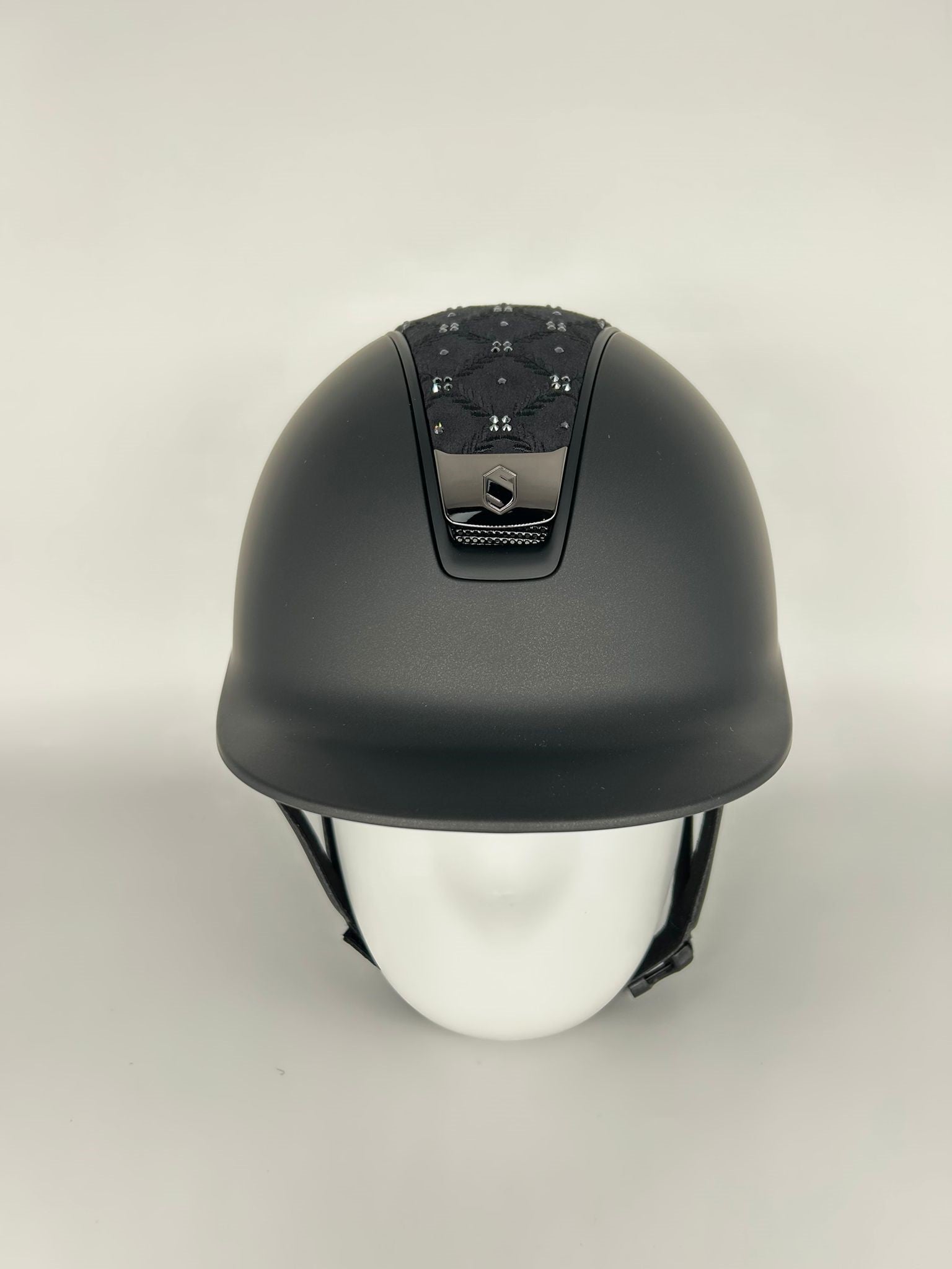 NEW 2.0  Shadow Custom Black,Top Royal Flower Swarovsky,Trim Matt Black ,blazon Black Chrome Medium