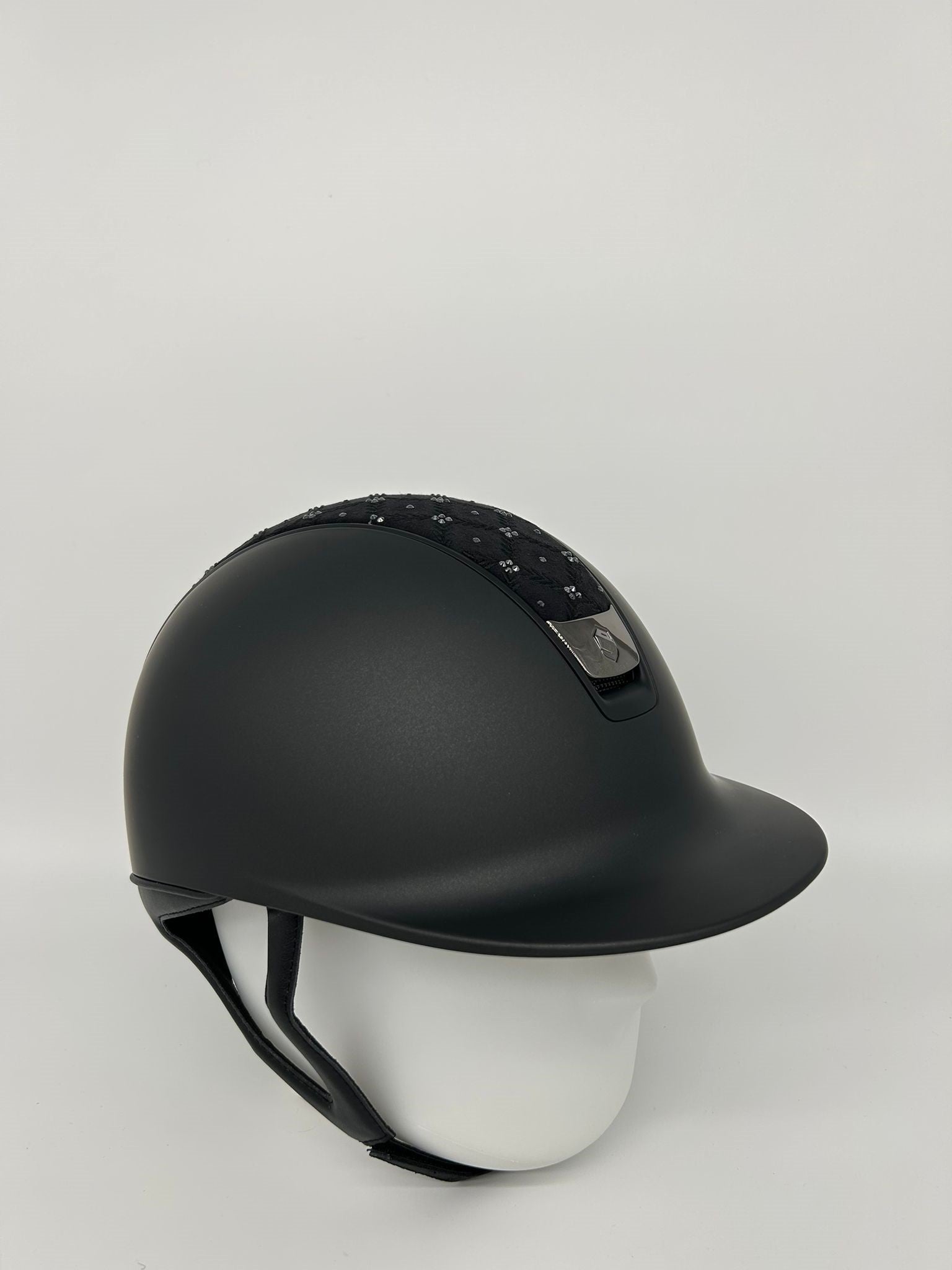 NEW 2.0  Shadow Custom Black,Top Royal Flower Swarovsky,Trim Matt Black ,blazon Black Chrome Medium