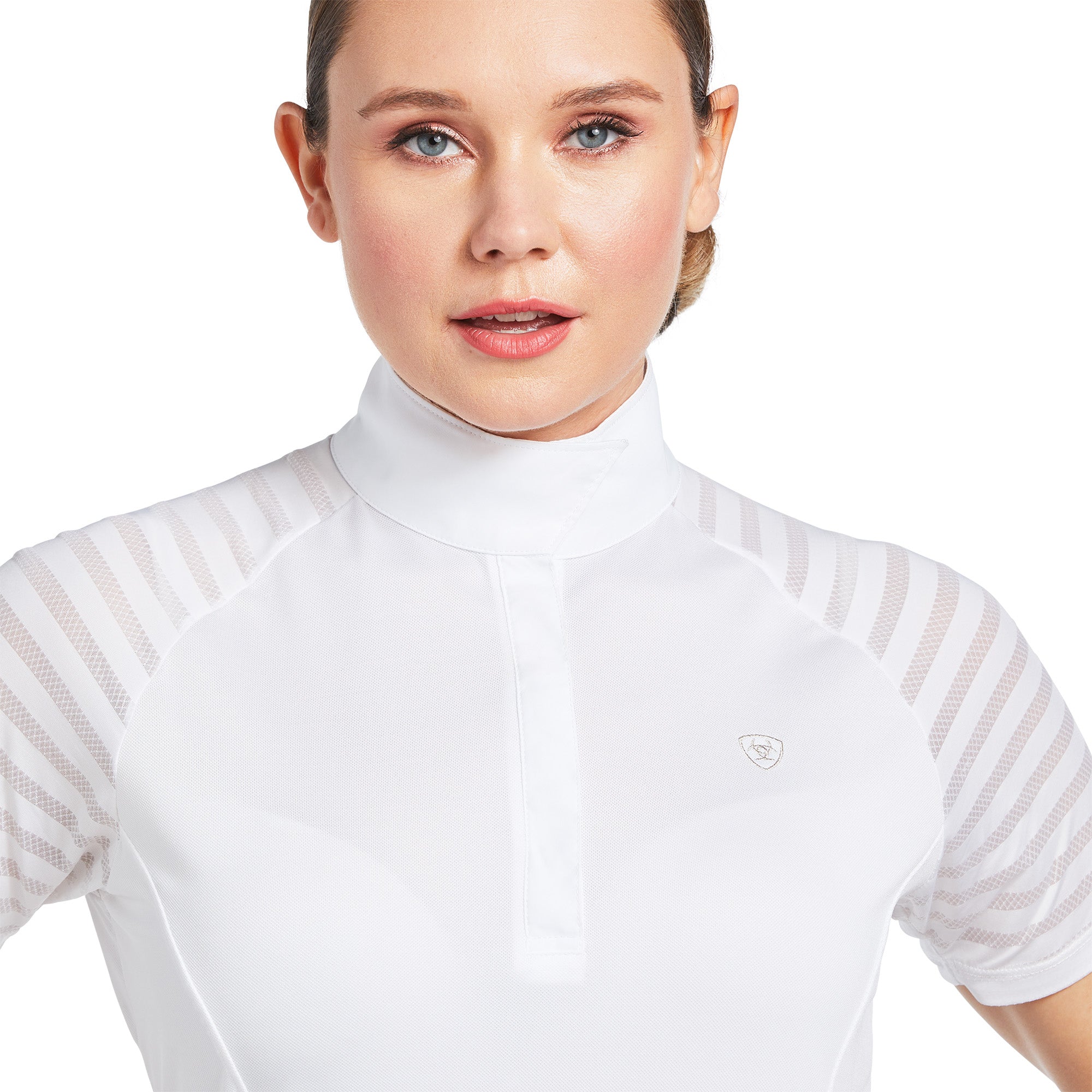 Womens Aptos Vent Show Shirt Aqua Foam