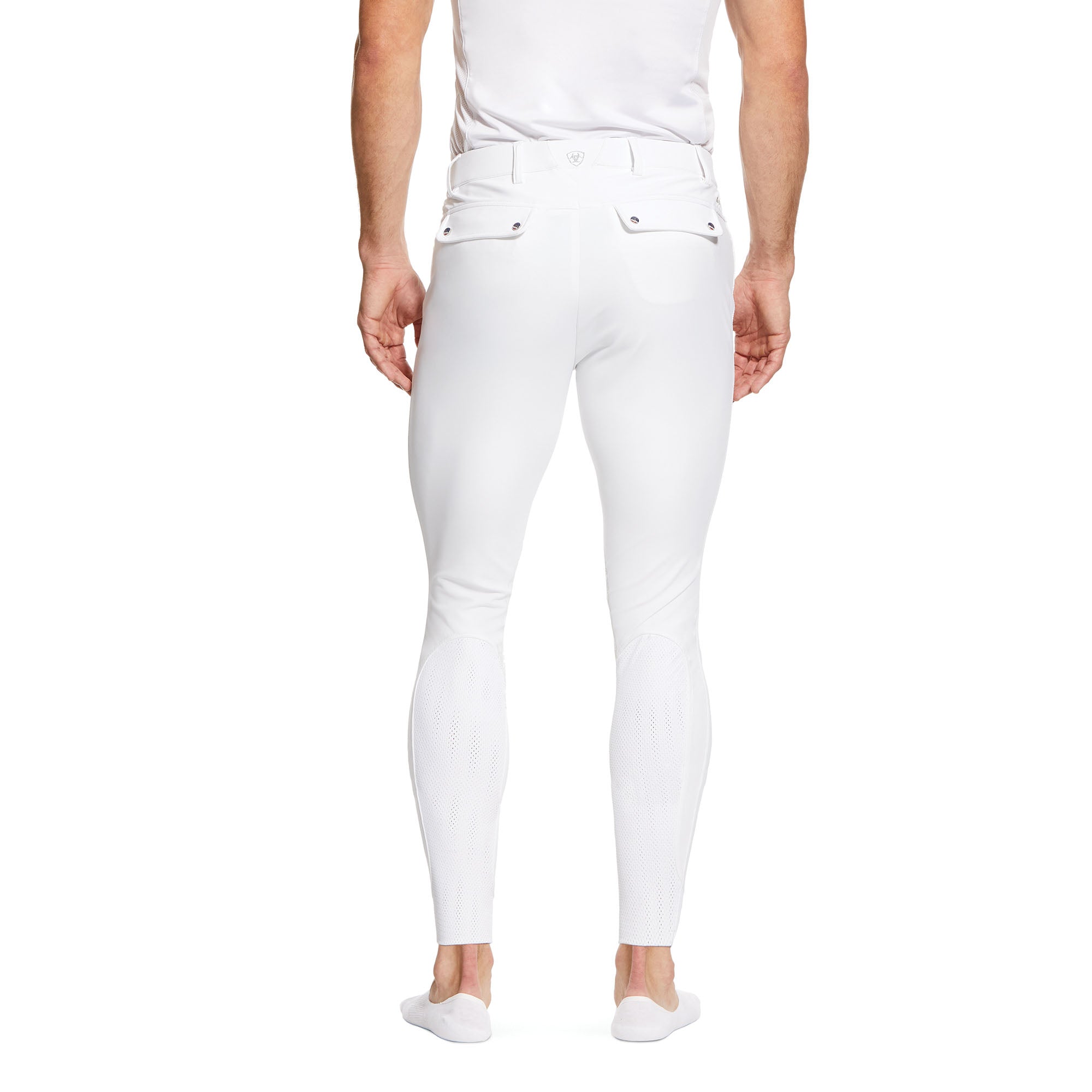 Mens Tri Factor Grip Knee Patch Breeches