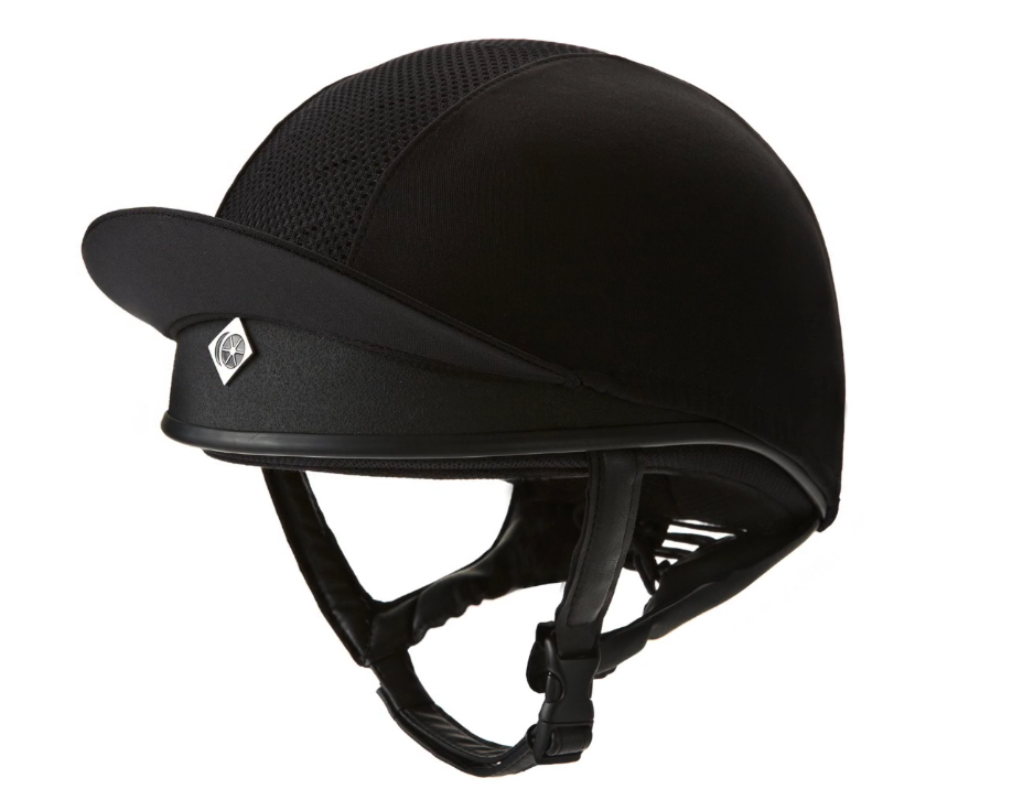 Charles Owen Pro II Plus Black — TRI Equestrian