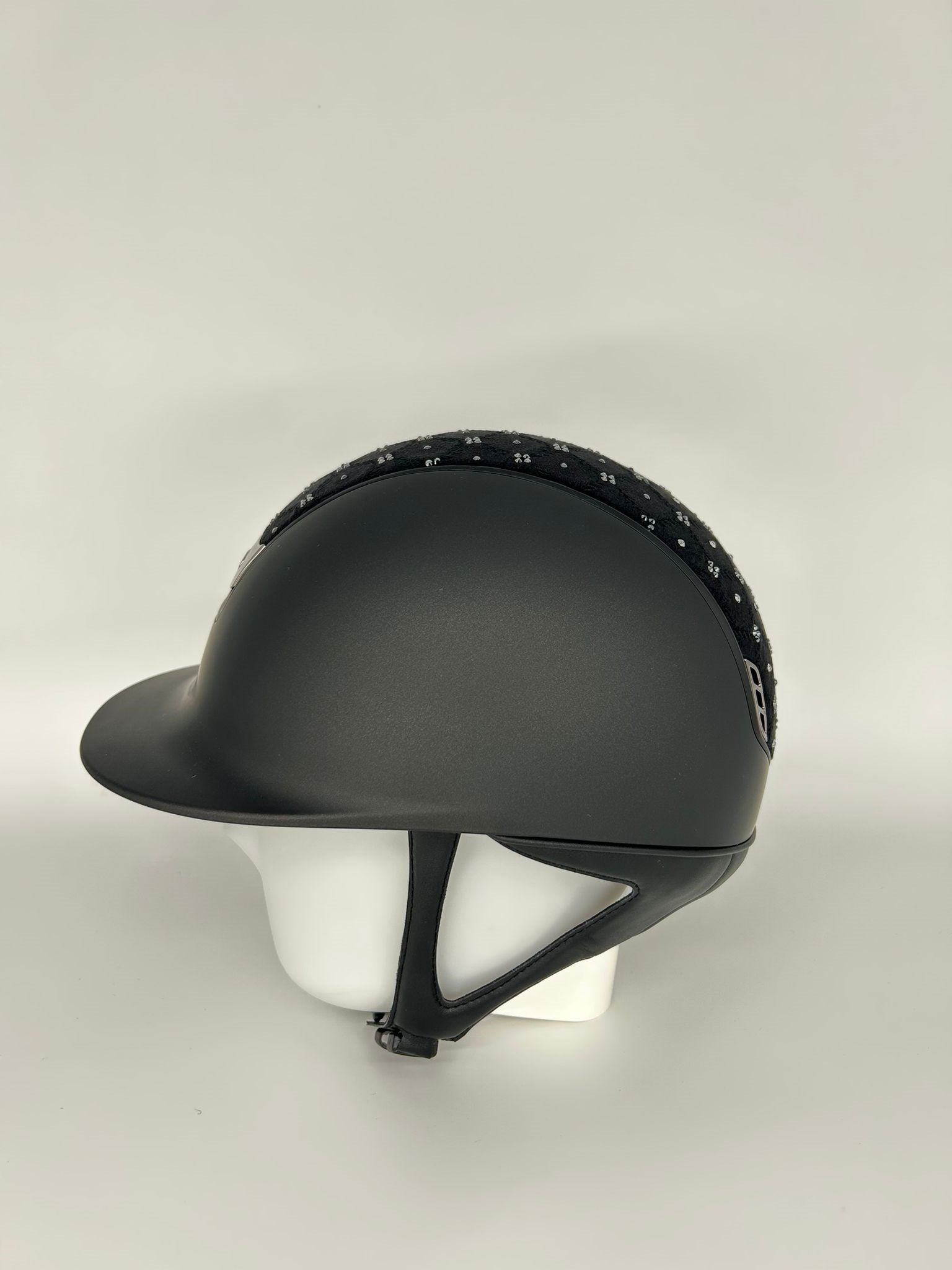 NEW 2.0  Shadow Custom Black,Top Royal Flower Swarovsky,Trim Matt Black ,blazon Black Chrome Medium