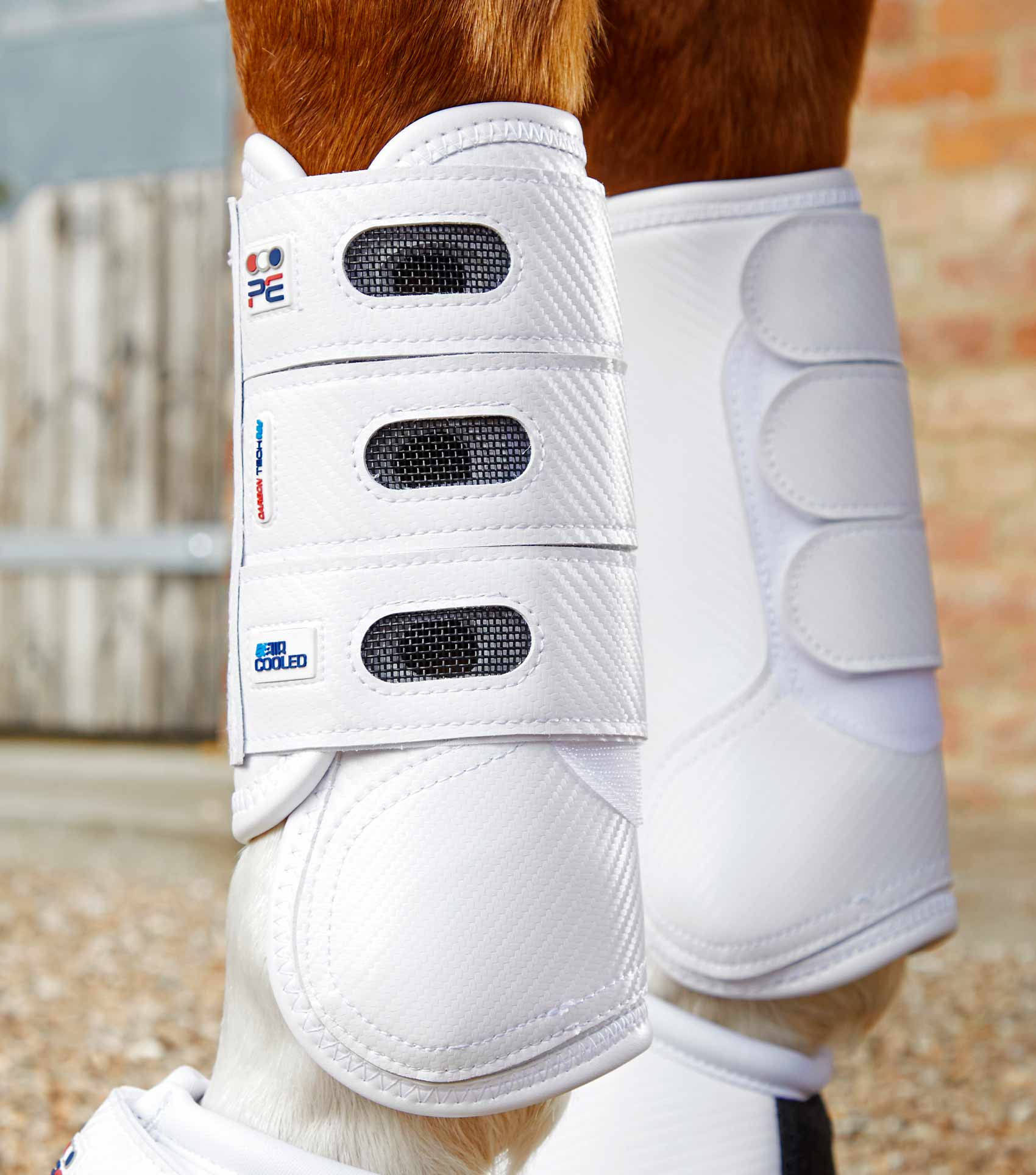 Carbon Tech Air Cooled Eventing Boots - Front