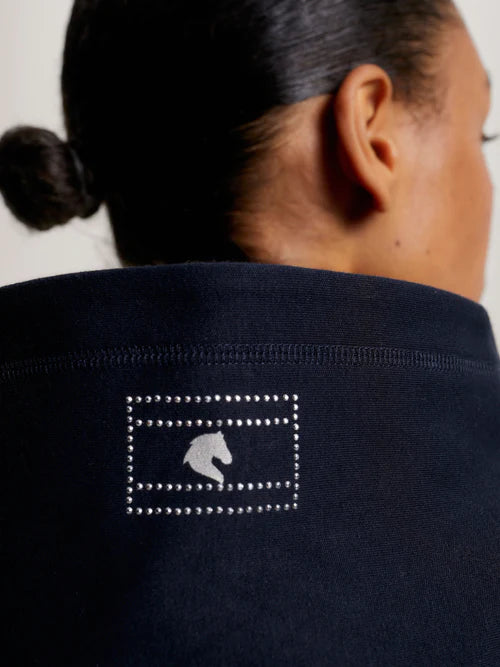 TH Women's Paris Oversized Studded Logo Hoodie - Desert Sky