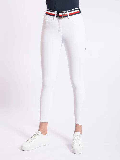 TH Women's Geneva All Year Breeches Full Grip - White