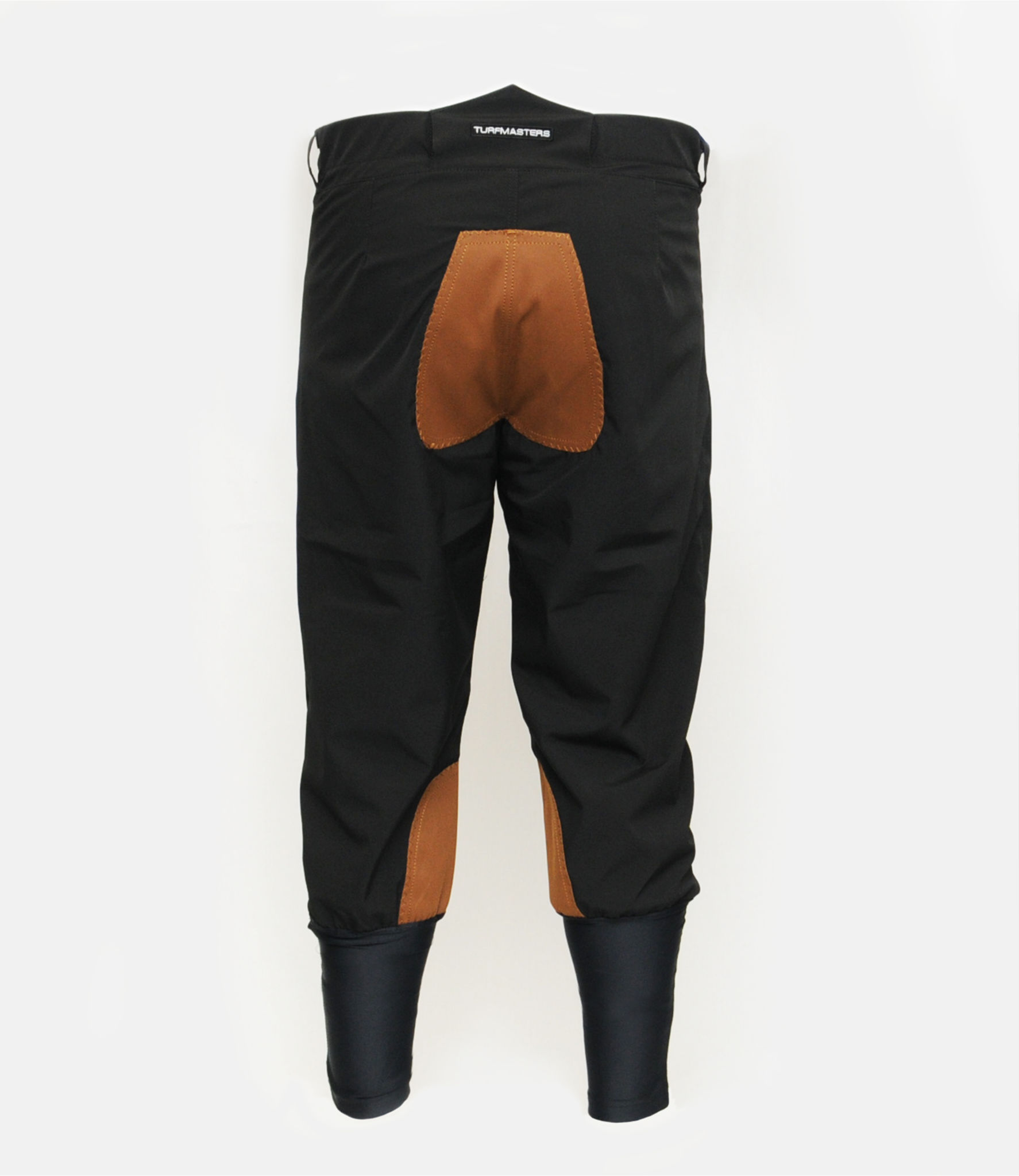 Turfmasters Water Resistant Exercise Breeches Black/Brown