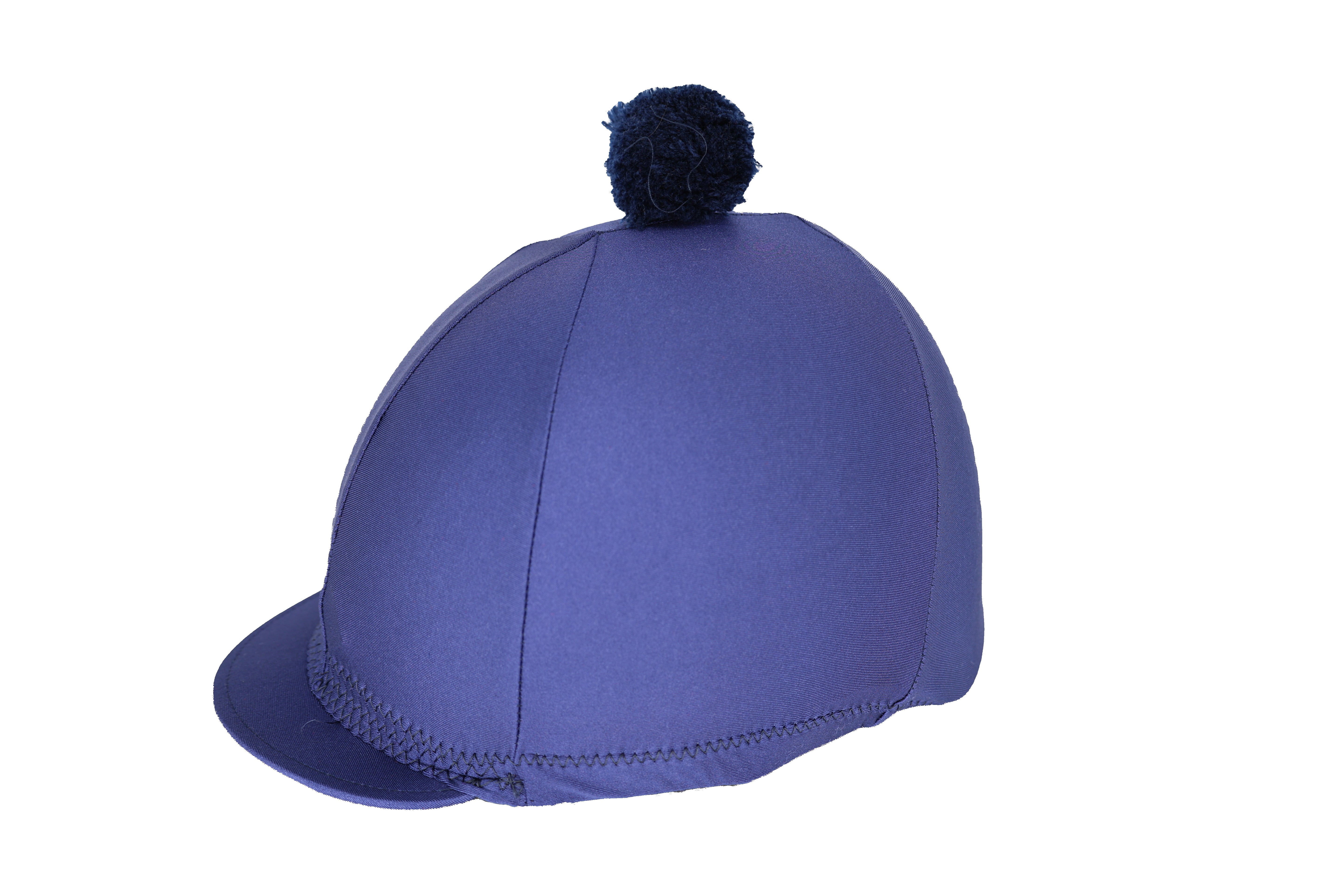 Turfmasters Lycra Hat Silk with PomPom