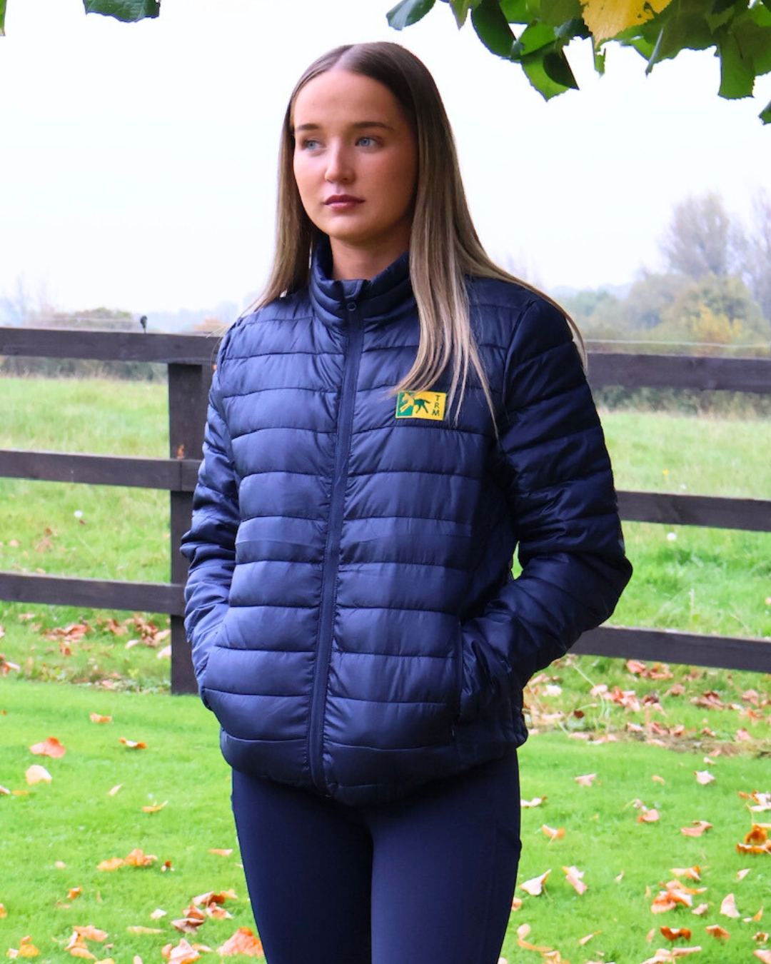 TRM Jacket Navy with Logo
