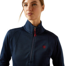 Ariat Wms Team EQ 1/2 Zip Pullover Navy