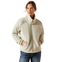 Ariat Wms Lafayette Full Zip Sweatshirt Pelican