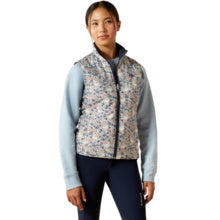 Ariat Yth Bella Reversible Insulated Gilet Posey Pony Print