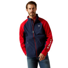 Ariat Mns Team EQ Jacket Navy/Red