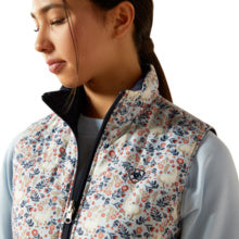 Ariat Yth Bella Reversible Insulated Gilet Posey Pony Print