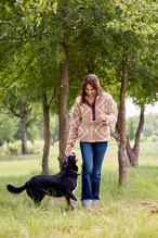 Ariat Wms Berber Snap Front Sweatshirt Lone Ridge Print