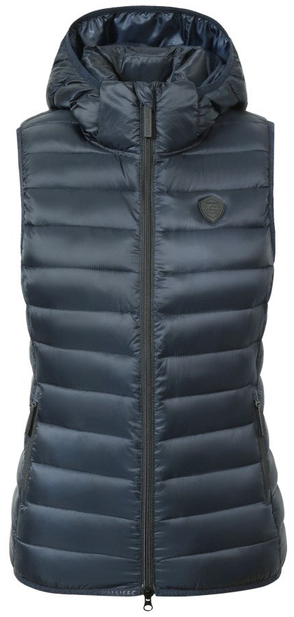 Covalliero Wmn Quilted Gilet Dark Navy
