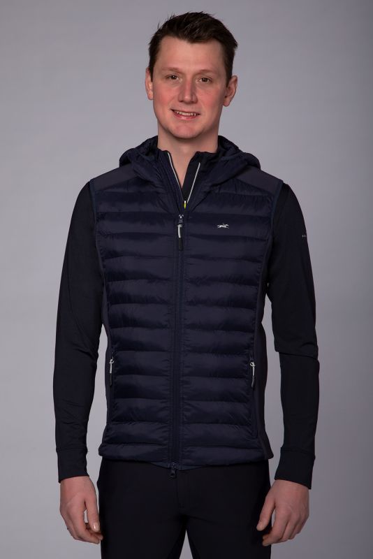 Schockemohle Mens SPFabio Gilet Deep Night