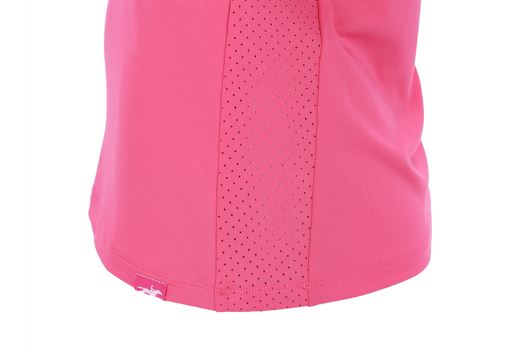 Womens Summer Page Style Functional Shirt Hot Pink
