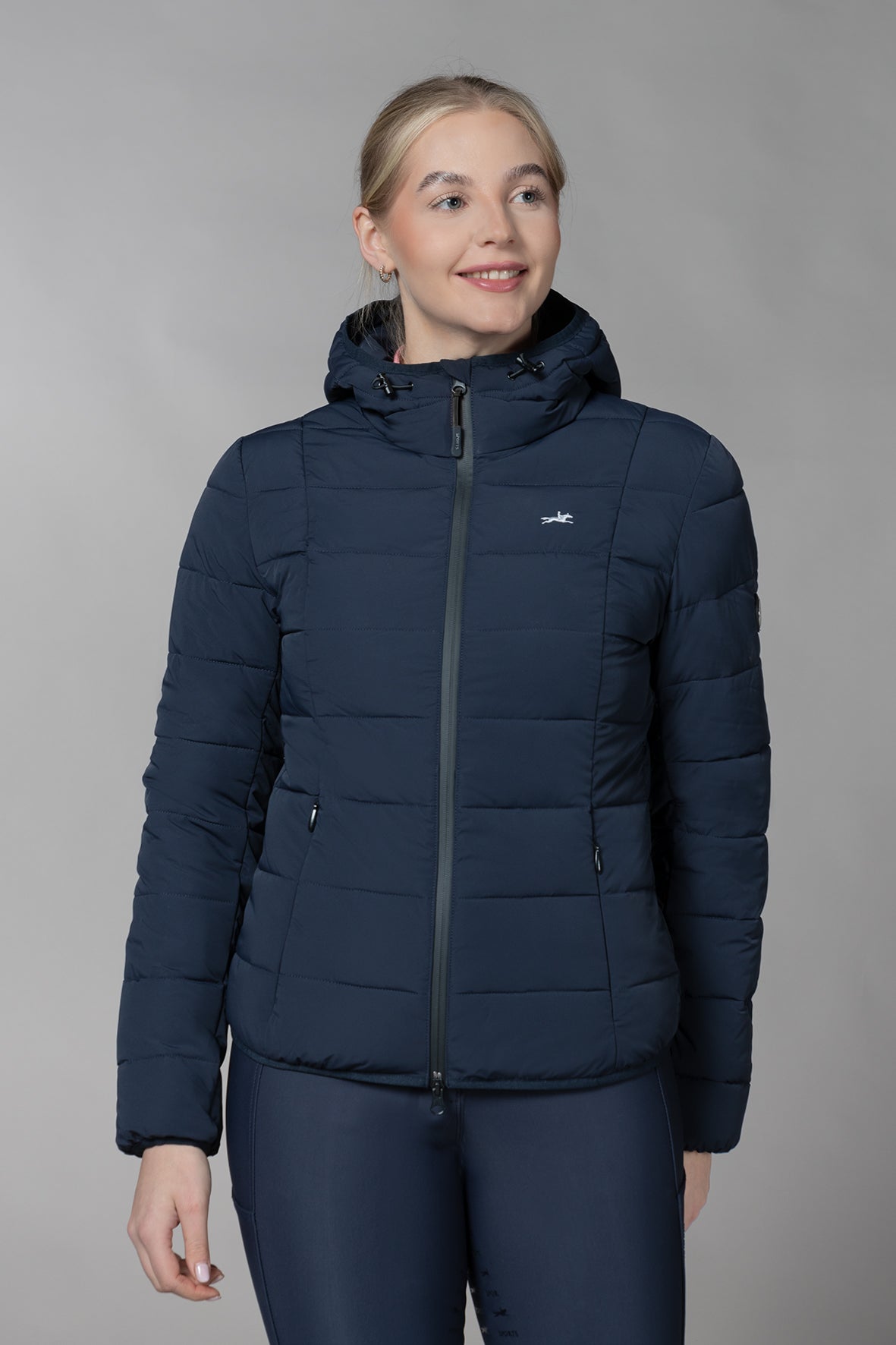 Schockemohle Wmn SPLaureen Quilted Jacket Deep Night