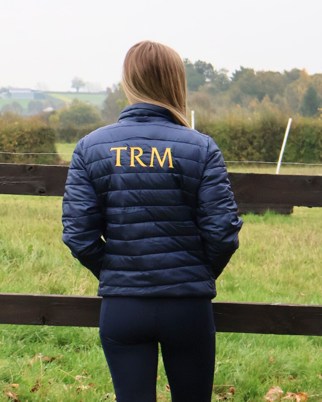 TRM Jacket Navy with Logo