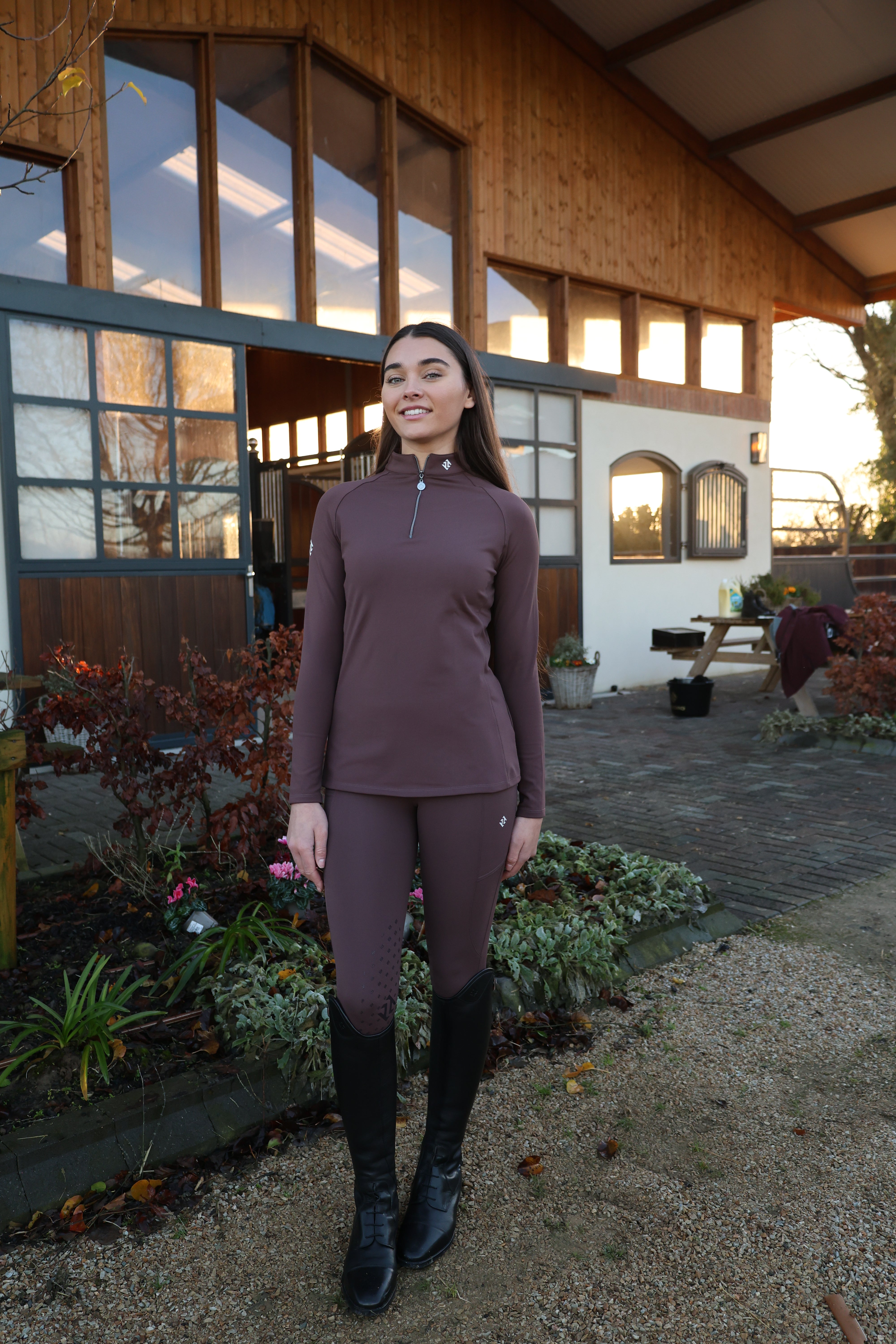 Tesoro Core Riding Tights Knee Grip