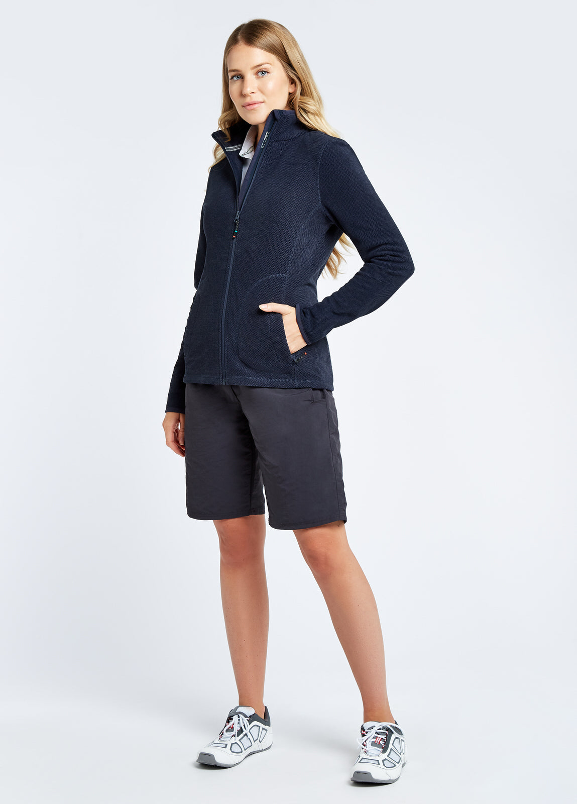 Dubarry Womens Sicily Full Zip Fleece Navy